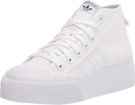 adidas aus canvas weiss knöchelhoch|Canvas Sneaker (ADIDAS ORIGINALS) für Damen .